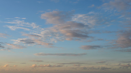 Dramatic clouds and sky background