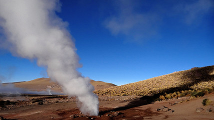 Le geyser du Tatio au Chili