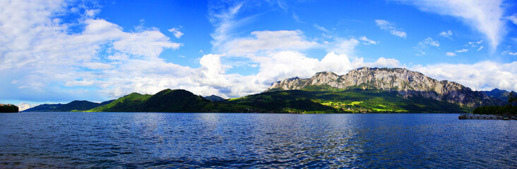 Obraz premium Attersee Panorama
