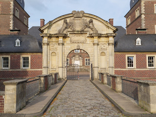 Das Wasserschloss Ahaus im Münsterland