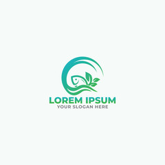 Natural fish logo design for use any purpose