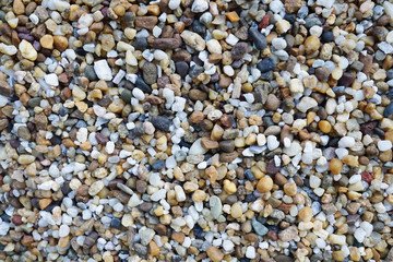 Pebble rock garden texture pattern background,for decorate garden or plant