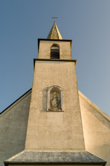 Fototapeta na wymiar Parafia Niepokalanego Poczęcia Najświętszej Maryi Panny w Tryczówce
