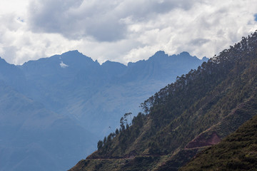 Naklejka premium Mountain peak