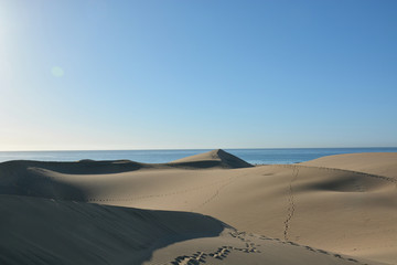Fototapeta na wymiar view of the desert