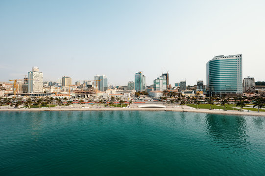 Skyline of city, Luanda, Angola