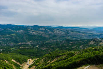 Fototapeta na wymiar Georgian Caucasus landscape