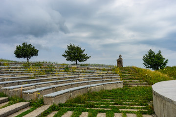 Fototapeta na wymiar Monument of Didgori battle
