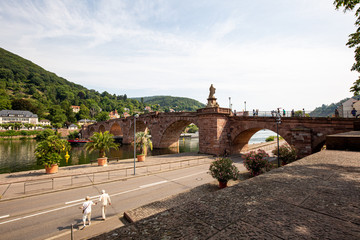 Capture of Heidelberg Old Bridge or Karl Theodor Bridge (Stadt Heilbronn) Translate Heilbronn City