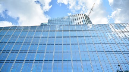 Obraz na płótnie Canvas skyscrapers in the city