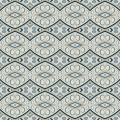 Random abstract element of a seamless pattern with an oriental motif.