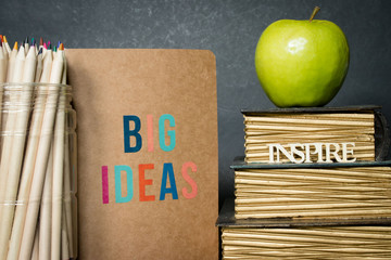 Inspirational Teacher's Desk