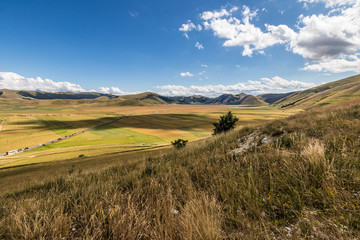 Fototapeta premium Castelluccio di Norcia, Italy