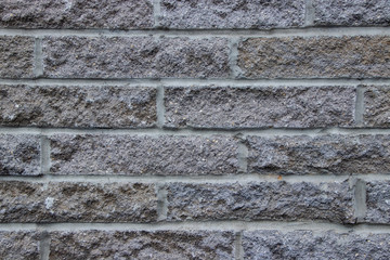 Grey rough brick wall background pattern vintage texture