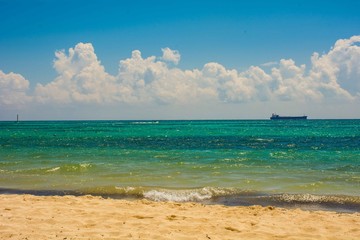 Fototapeta na wymiar Playa del carmen