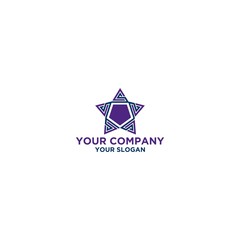 Fototapeta premium SC star logo design vector