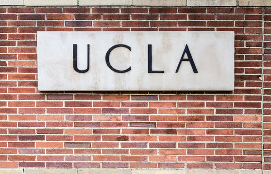 UCLA Campus Entrance Sign