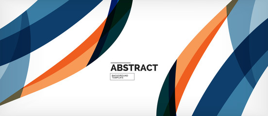 Linear wave web template. Vector illustration bright design. Decorative print. Decorative backdrop vector. Vector business illustration