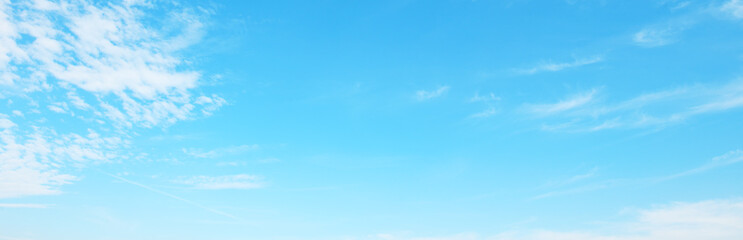 Blue sky and white clouds