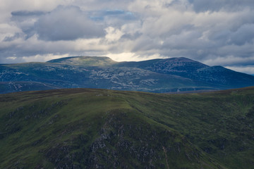 Obraz na płótnie Canvas Lochnagar and eagle rock