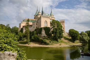 Fototapeta na wymiar Bojnice castle in Slovakia, Europe
