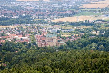 Bojnice castle in Slovakia, Europe