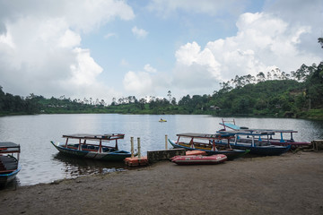 boats on patengan lake