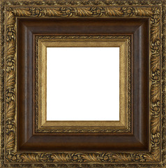 Picture frame isolated on white