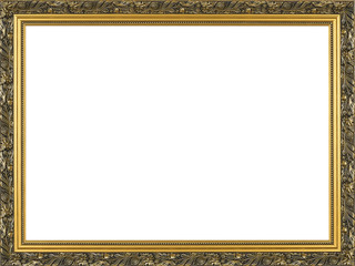 Picture frame isolated on white
