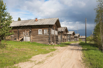 old house in village
