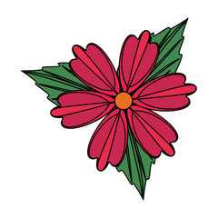 flower tropical spring floral cartoon