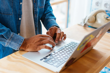 Young people working in a cool workplace.