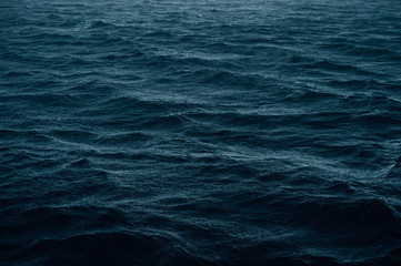 View of stormy sea