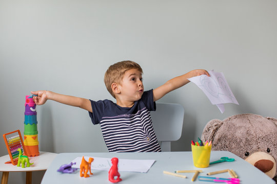 Cute Kid Colouring