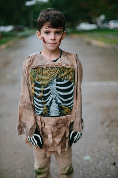 Kids on Halloween