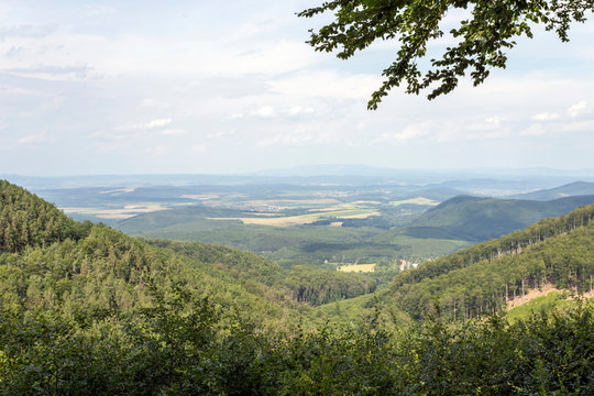 Matra mountains in Hungary