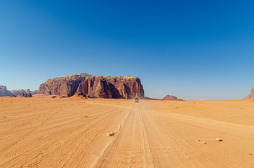 Fototapeta na wymiar Deserto della Giordania