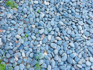Cobblestone floor