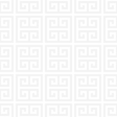 Seamless subtle gray vintage Ancient Greek pattern vector