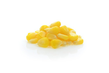 corn isolated on white background