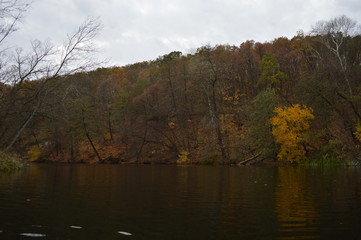 river in autumn