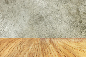 wood and cement texture image material for background.