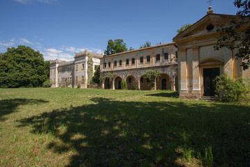 Fototapeta na wymiar Villa Cittadella Giusti in Onara