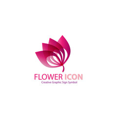 flower icon sign symbol logo graphic design