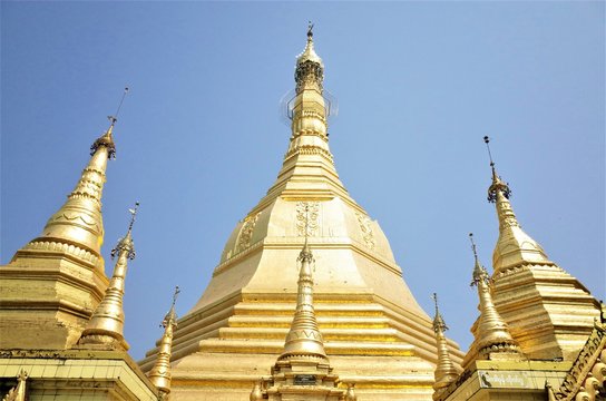 Sule paya in Yangon Myanmar