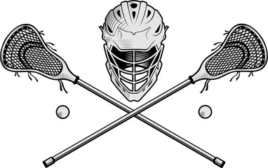 Lacrosse Gear Emblem
