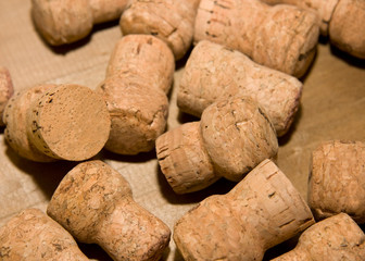 Rolha de champagne.