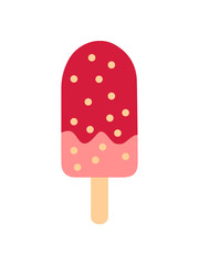 erdbeer eis am stiel lecker kiosk kaufen unterwegs schlecken sommer eisdiele vanille sorbet hunger essen kalt cool liebe schmelzen speiseeis