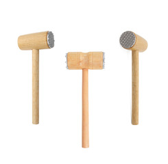 Meat hammer isolated on white