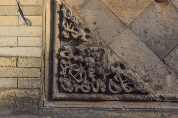 Stone carvings of ancient Chinese Architecture